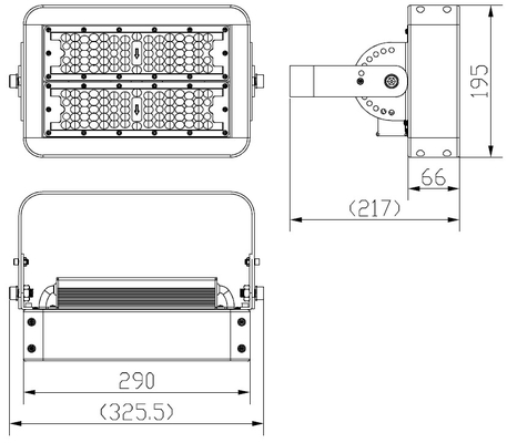 Plants Outdoor Grow Lights IP65 High Power 100W For Hydroponic Growing Vegetables