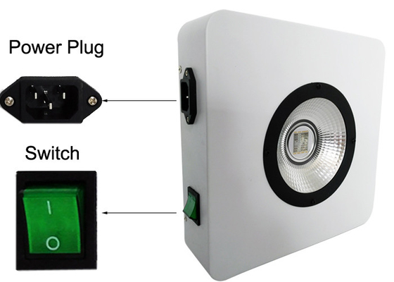 High PAR PPFD Value Cob Full Spectrum Led Grow Light 168w For Commercial Growers Medical Plants