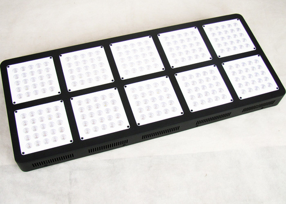 1250W 12bands Cree Commercial Led Grow Lights , 5W Chips Full Spectrum Grow Lights