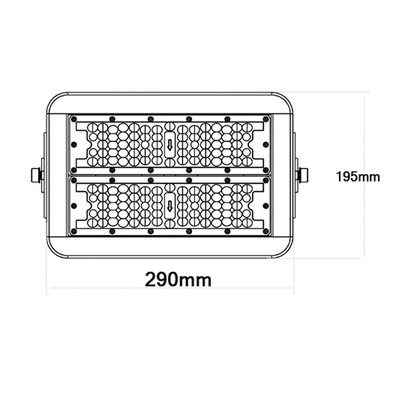 Plants Outdoor Grow Lights IP65 High Power 100W For Hydroponic Growing Vegetables