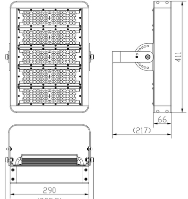 Full Spectrum IP65 Outdoor Grow Lights For Grass Weed Vegetables 420W Hydroponic