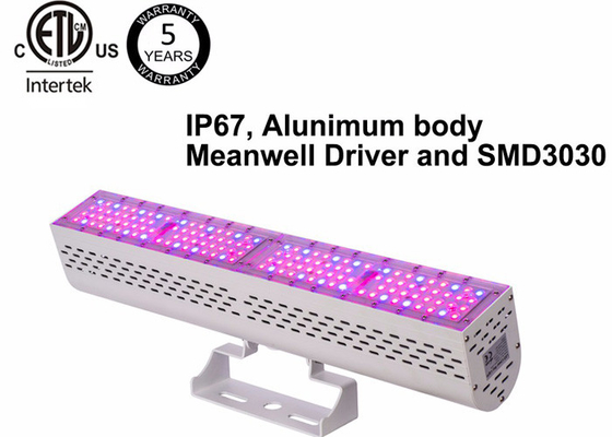 Aluminum Body 100W Outdoor Led Herb Grow Light , 140leds ETL Full Spectrum Grow Lights